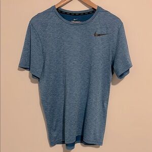 Nike Dri-fit Blue Athletic T-Shirt